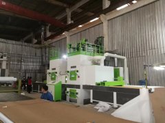 不銹鋼板雙面霧化自動噴砂機(jī)，不銹鋼雙面自動噴砂機(jī)